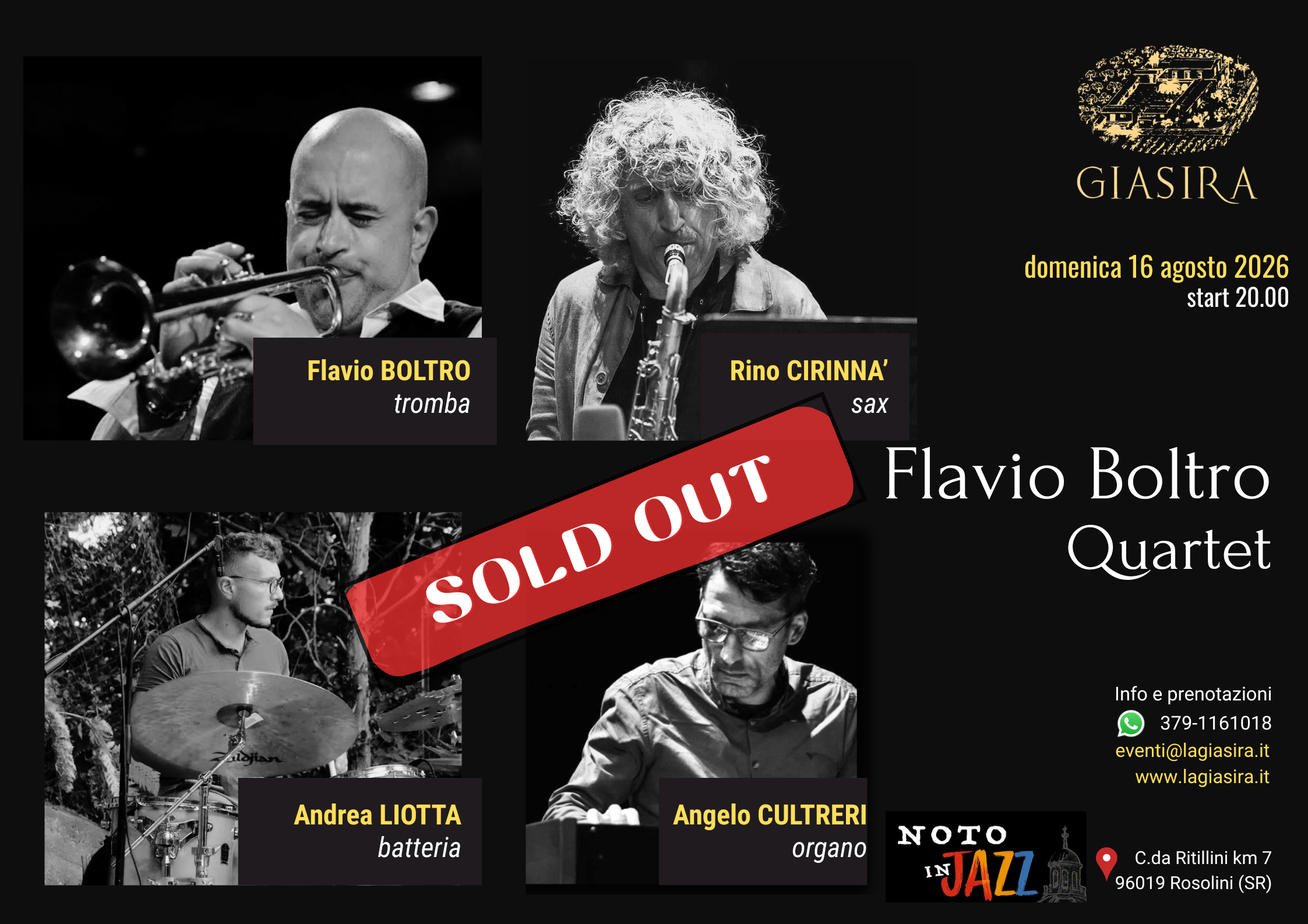 Flavio Boltro Quartet