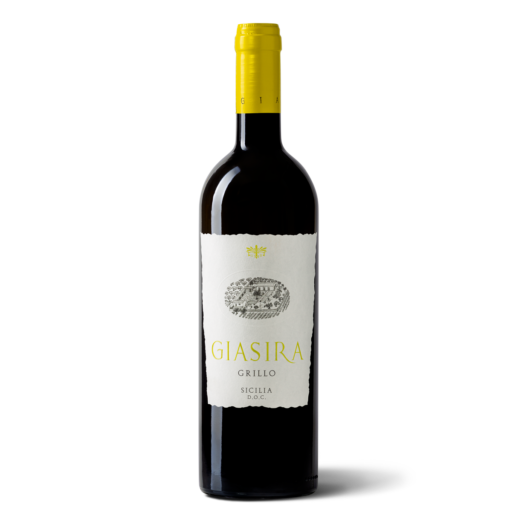 Grillo 100% ottenuto da uve Grillo, vitigno autoctono siciliano - La Giasira