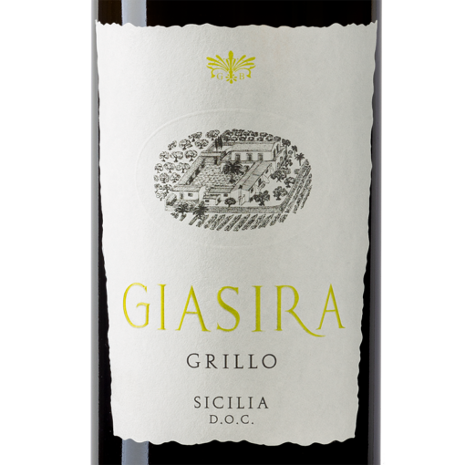 Grillo 100% ottenuto da uve Grillo, vitigno autoctono siciliano - La Giasira